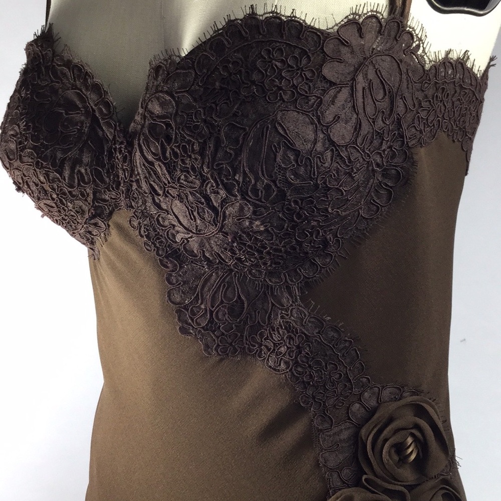 Silk chiffon cocktail dress